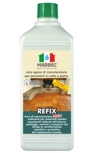 MARBEC - REFIX MATT 1LT | cera opaca di manutenzione per pavimenti in cotto e pietra
