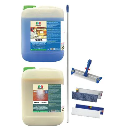KIT DI MANUTENZIONE COTTO E PIETRA INTERNI CERATI LUCIDI