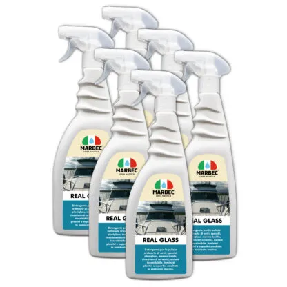 Detergente nautico non aggressivo REAL GLASS | MARBEC