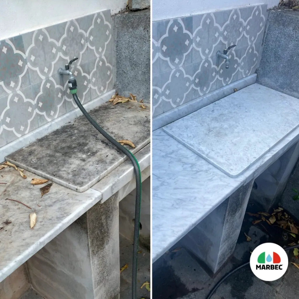 Come restaurare un piano in marmo rovinato