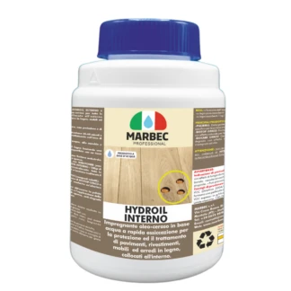 Marbec - HYDROIL INTERNO 1KG Water-based impregnating oil for floors and interior wooden furniture.