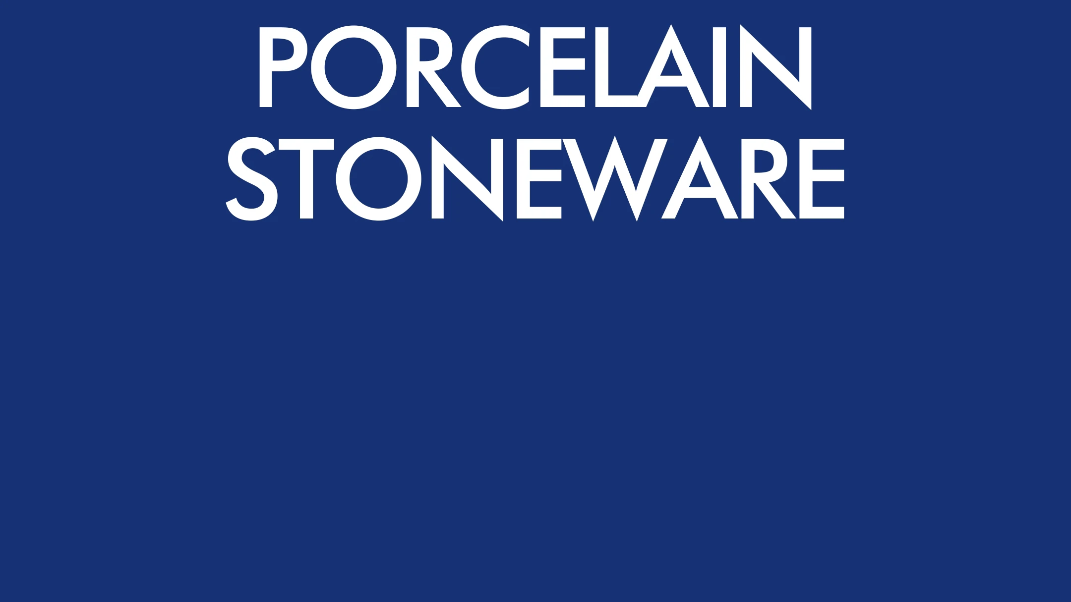 Deep cleaning of porcelain stoneware