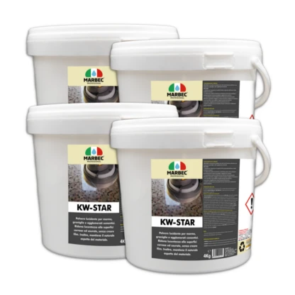 Marbec KW-STAR Polishing powder for Marble, grits and agglomerates Cement