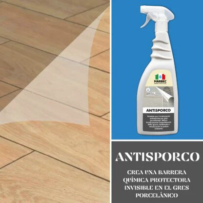 Marbec- ANTISPORCO Protector para el tratamiento antimanchas del gres porcelánico