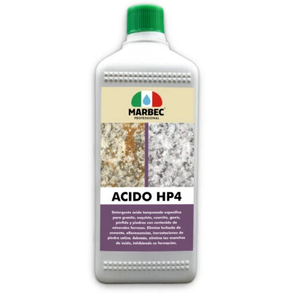 Desincrustante ácido para granito, cuarcita, pórfido ACIDO HP4 | MARBEC