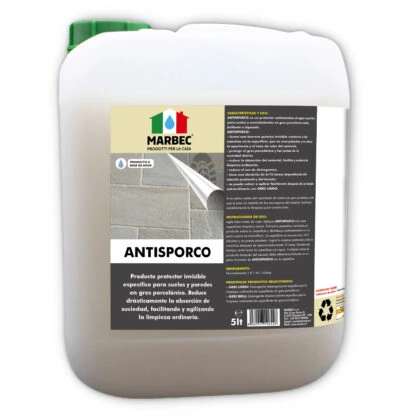 Protección antimanchas para gres porcelánico ANTISPORCO | MARBEC