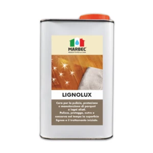 Marbec - LIGNOLUX 1LT Cera para la limpieza, protección y mantenimiento de parquet y maderas aceitadas