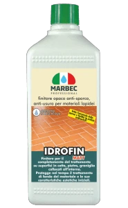 MARBEC | IDROFIN MATT 1lt Acabado mate antisuciedad y antidesgaste para materiales de piedra