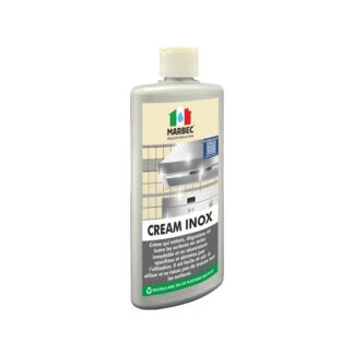 crème pour l'acier inoxydable
