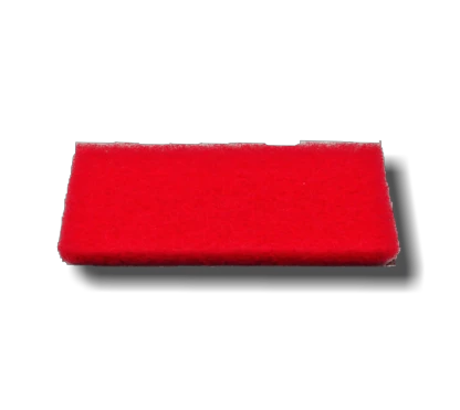 TAMPON ROUGE | Peu Abrasif