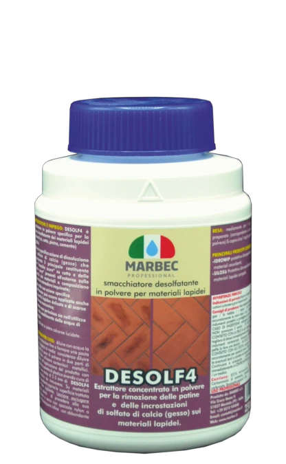 Détergent en poudre pour matériaux en pierre DESOLF4 | MARBEC
