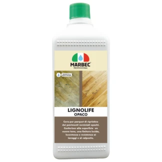 Marbec - LIGNOLIFE OPACO 1LT Cire pour parquet de restauration des sols peints mat.