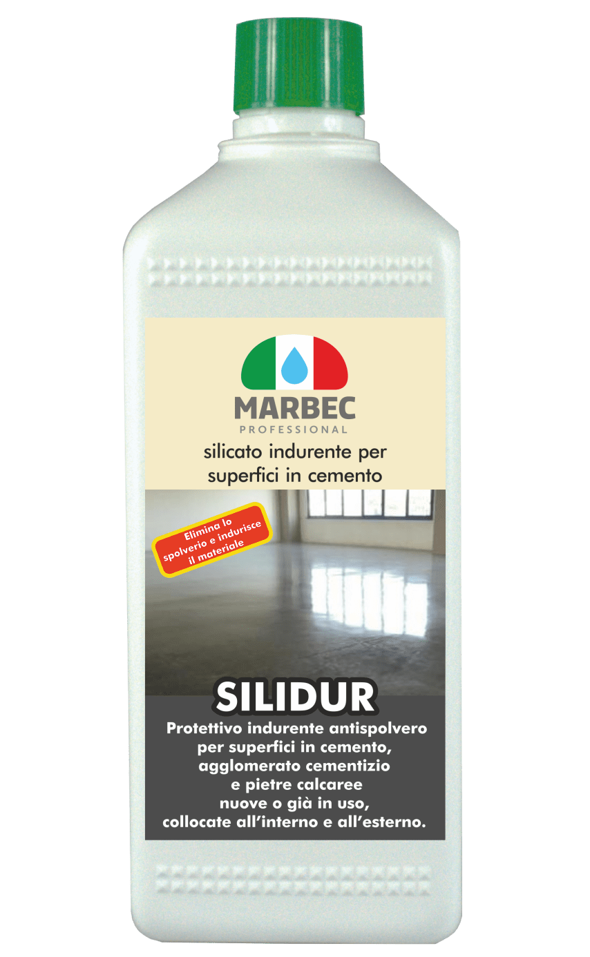 Marbec - SILIDUR 1KG | silicato indurente per superfici in cemento