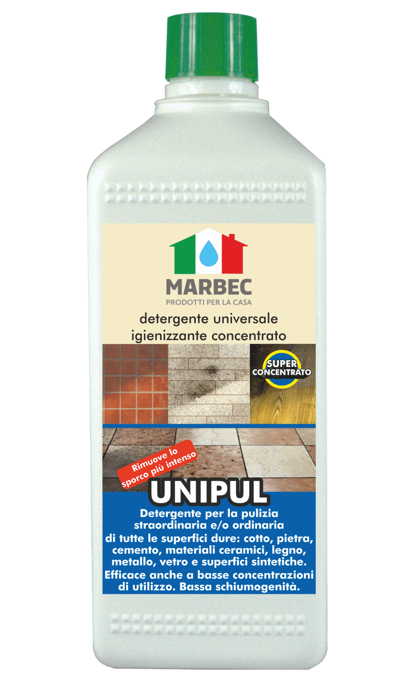 Marbec - UNIPUL LT 1 | detergente universale  igienizzante concentrato