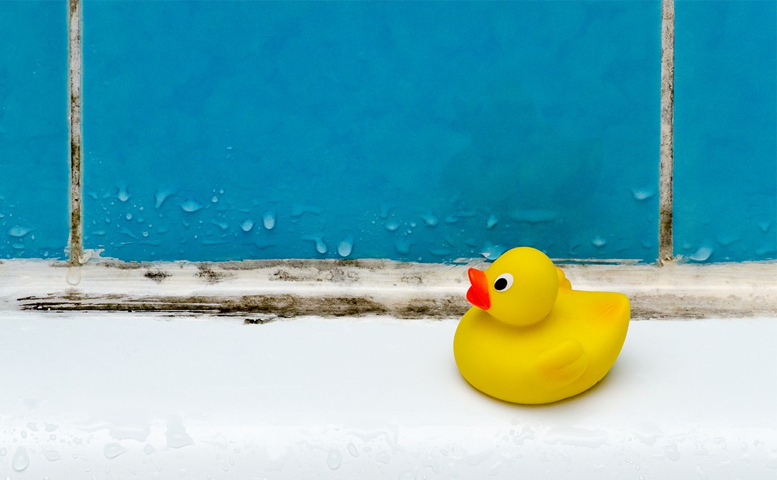 cómo limpiar las juntas del baño