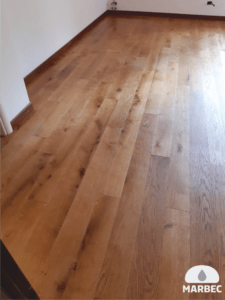 Oiled parquet products