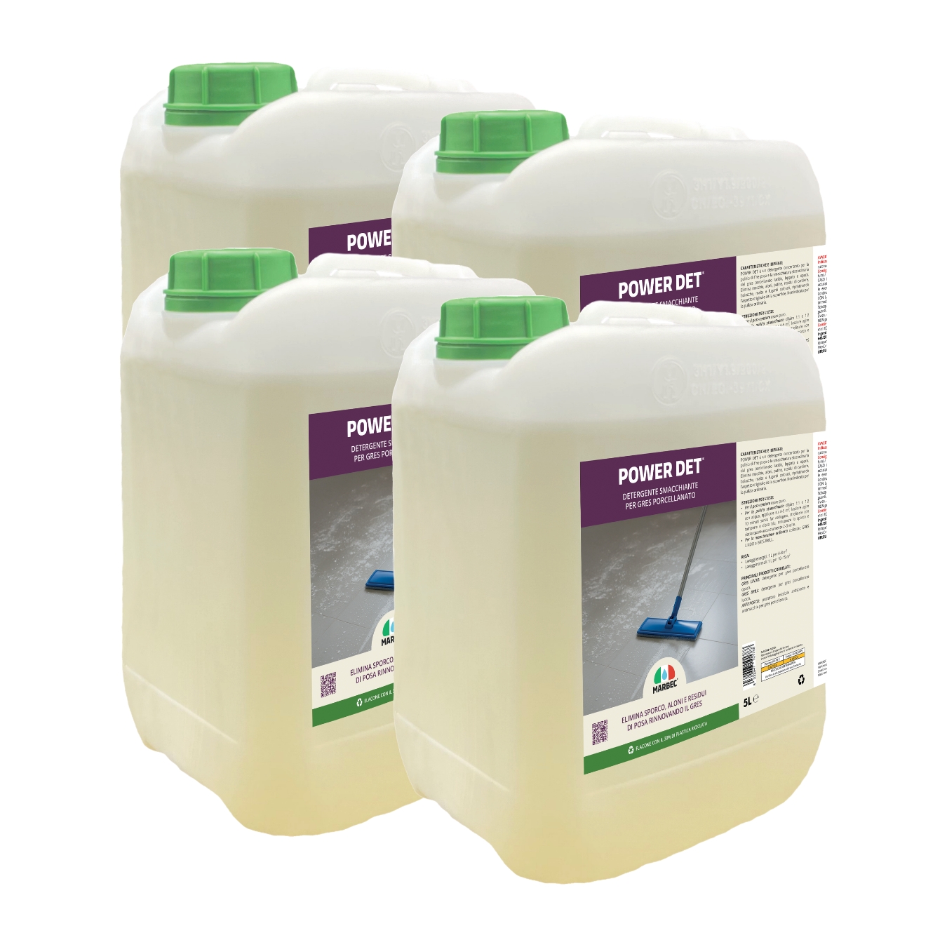 Power Det® - 5lt x 4pezzi