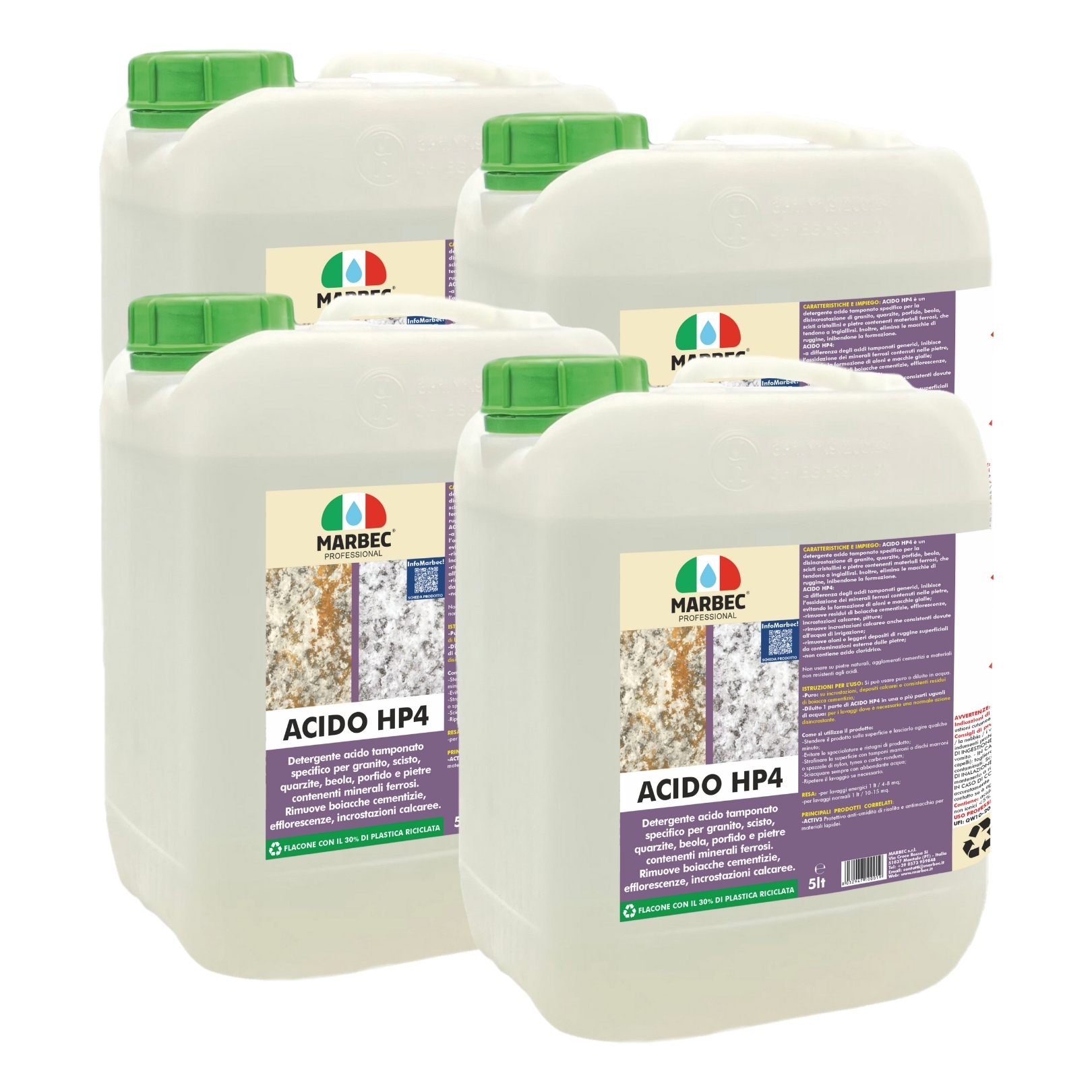 Acido Hp4 - 5lt x 4pezzi
