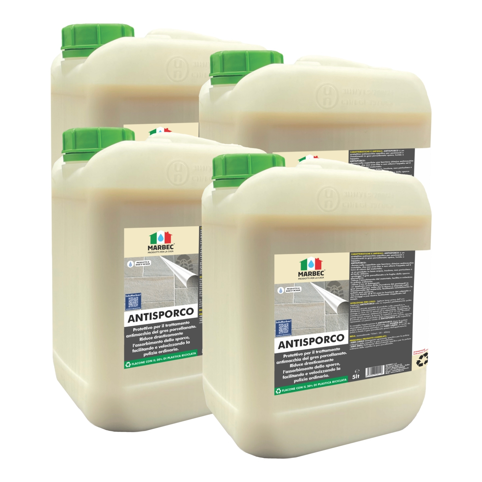 Antisporco - 5lt x 4pezzi