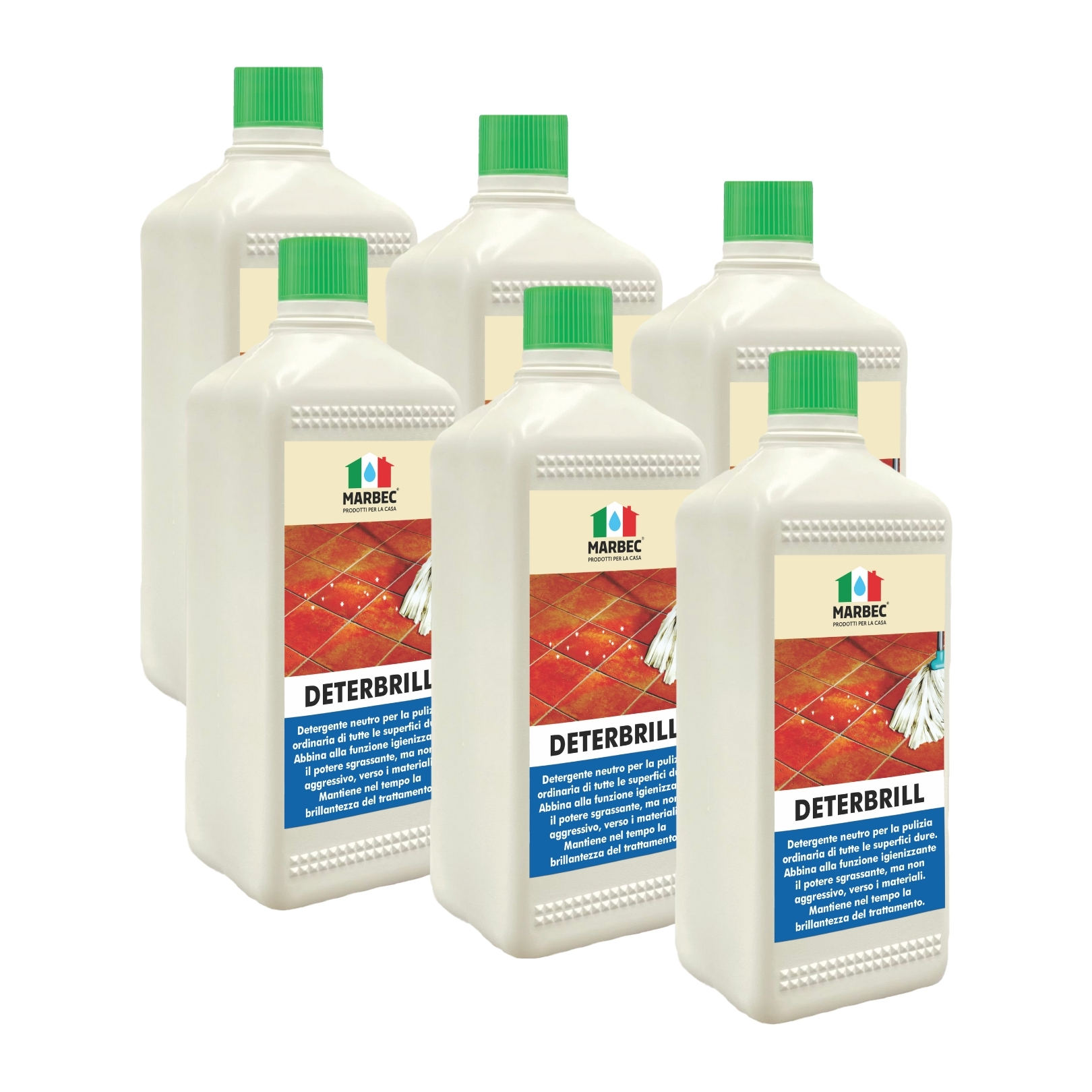 Deterbrill - 1lt x 6pezzi