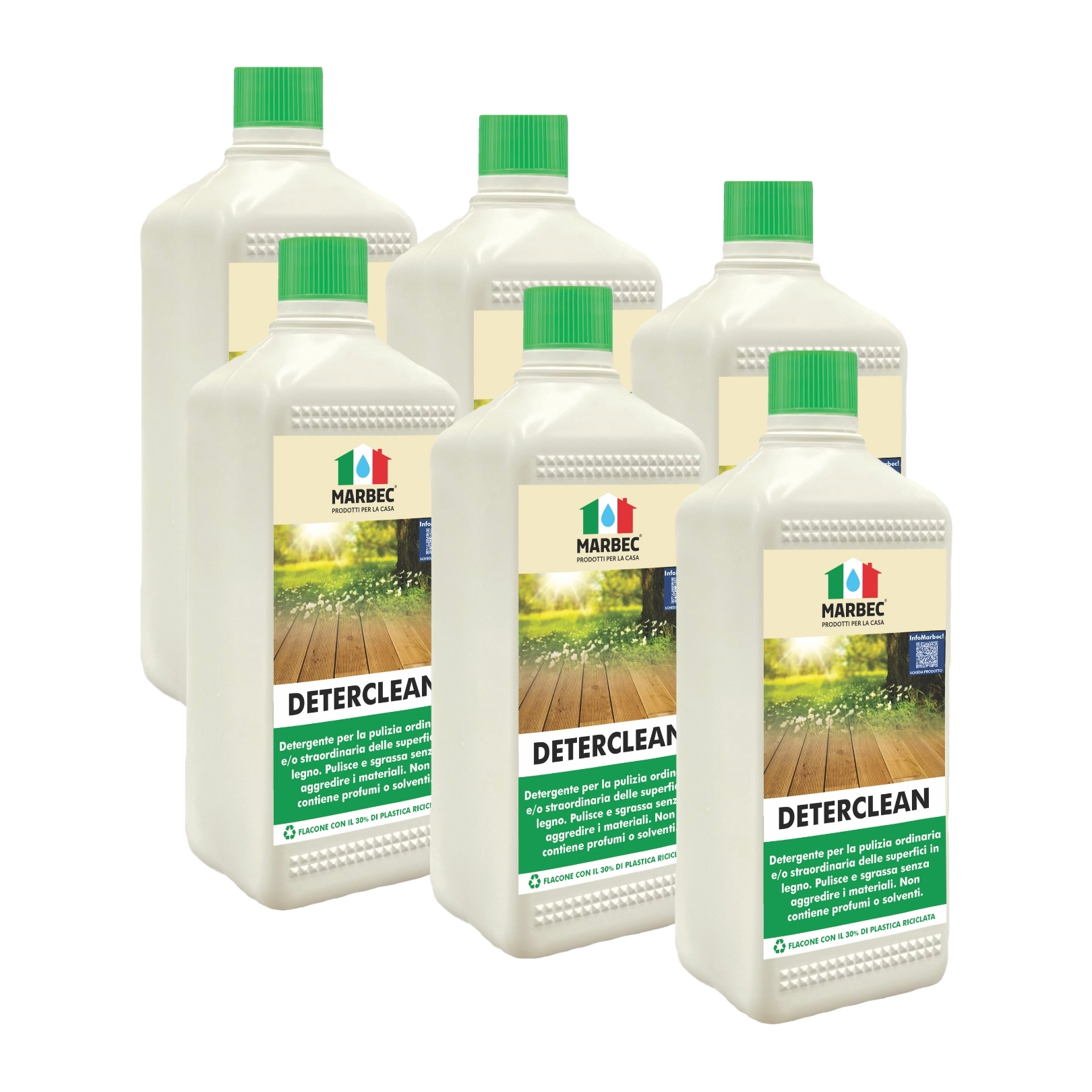 Deterclean - 1lt x 6pezzi