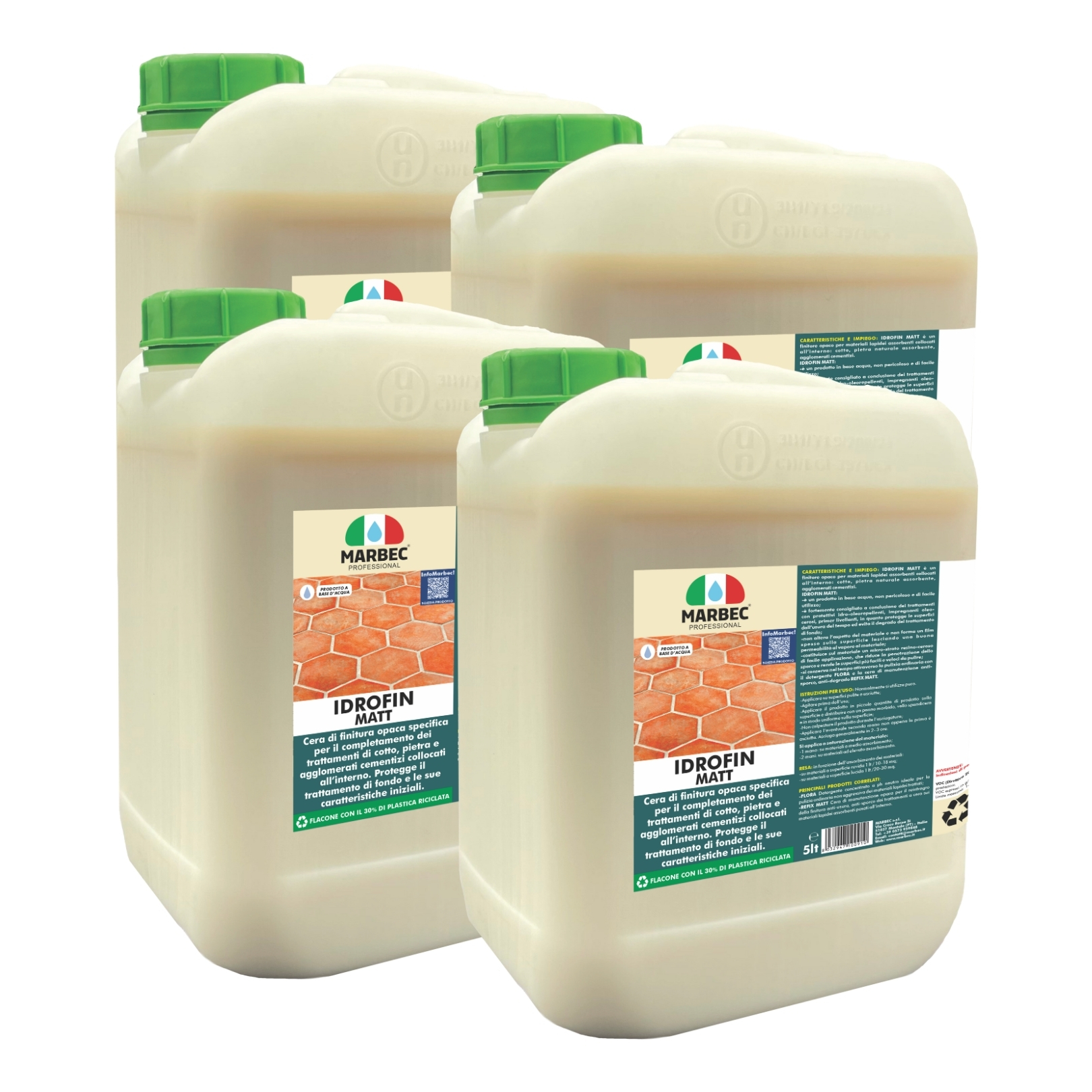 Idrofin Matt - 5lt x 4pezzi