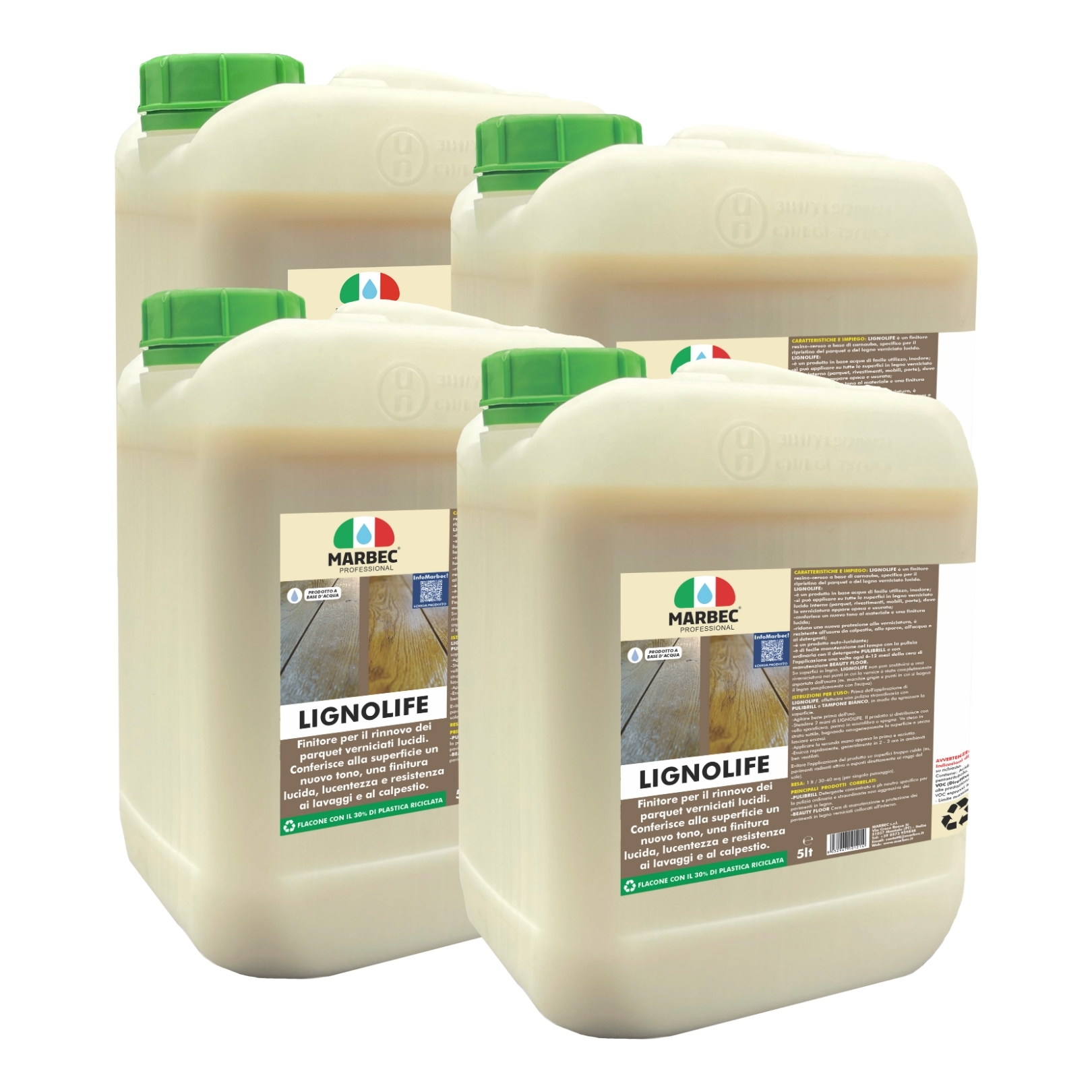 Lignolife® - 5lt x 4pezzi