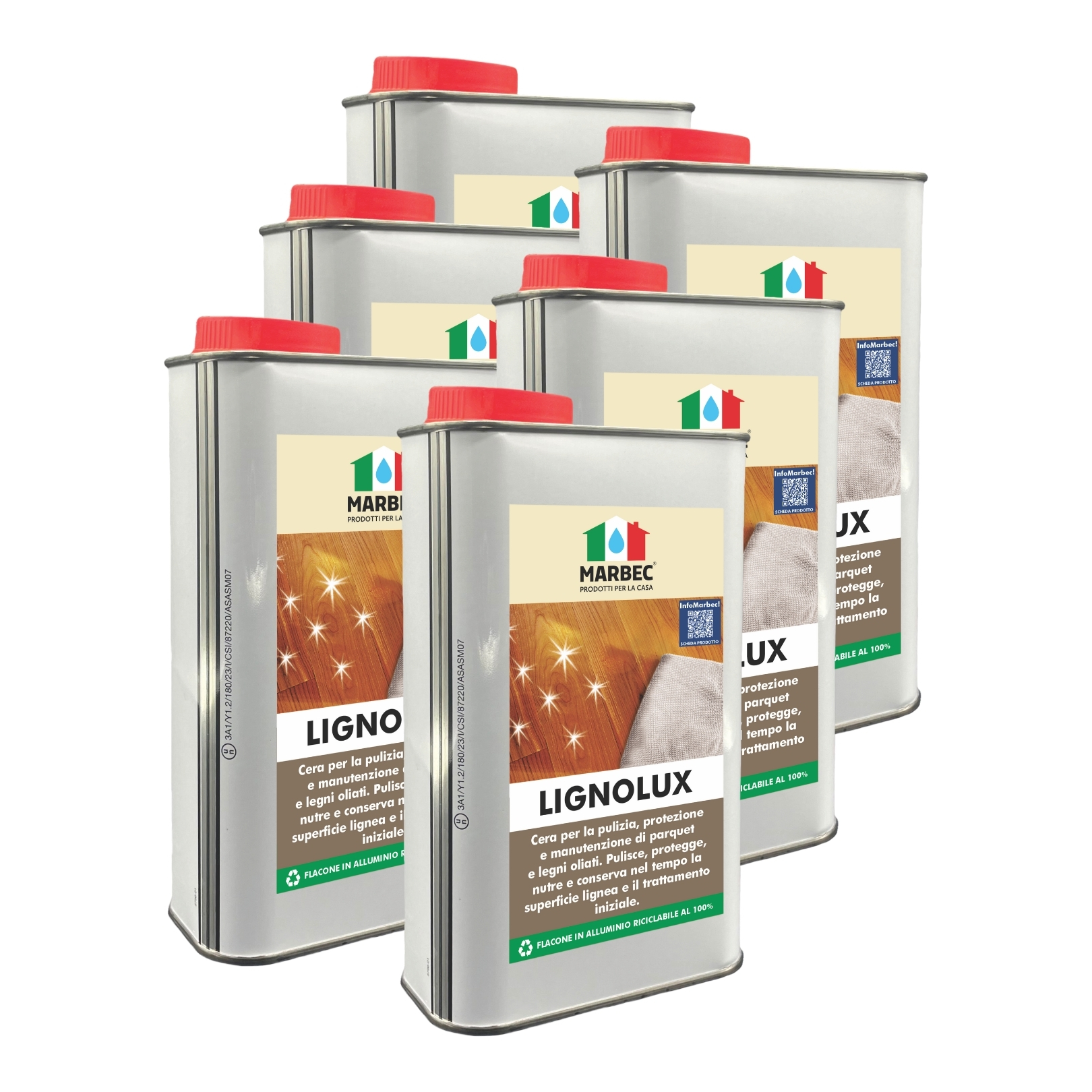 Lignolux - 1lt x 6pezzi