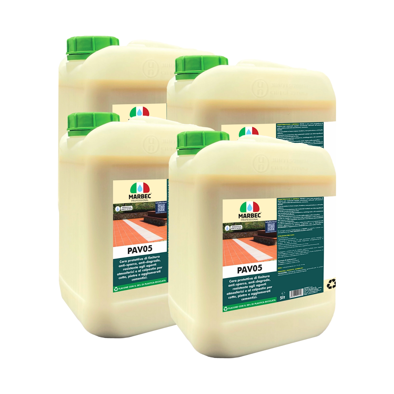 Pav05® - 5lt x 4pezzi