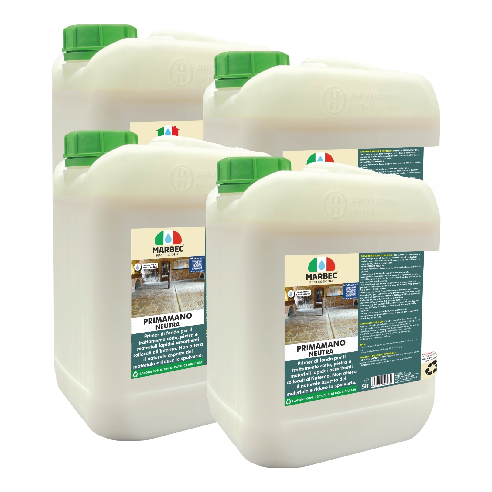 Primamano Neutra - 5lt x 4pezzi