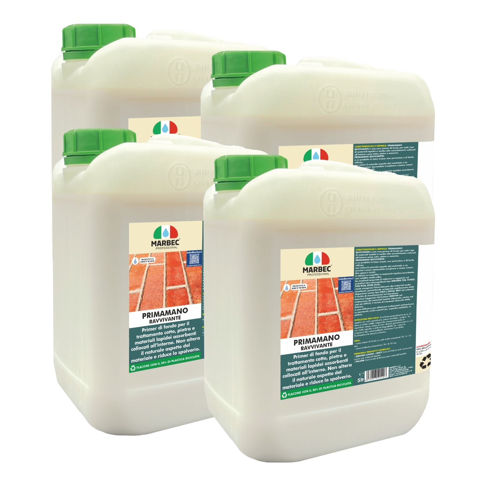 Primamano Ravvivante - 5lt x 4pezzi