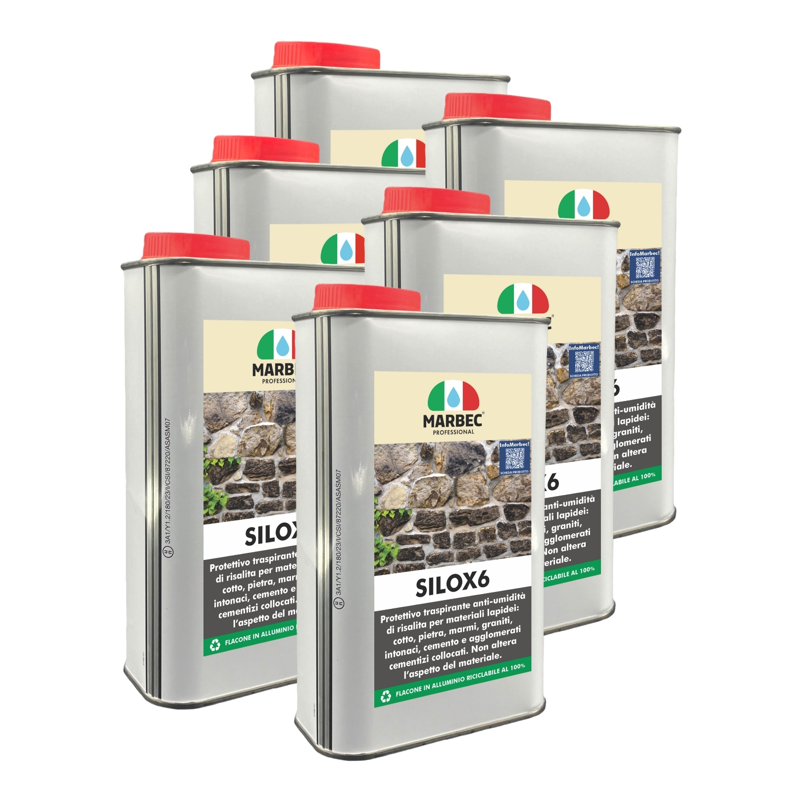 Silox 6 - 1lt x 6pezzi