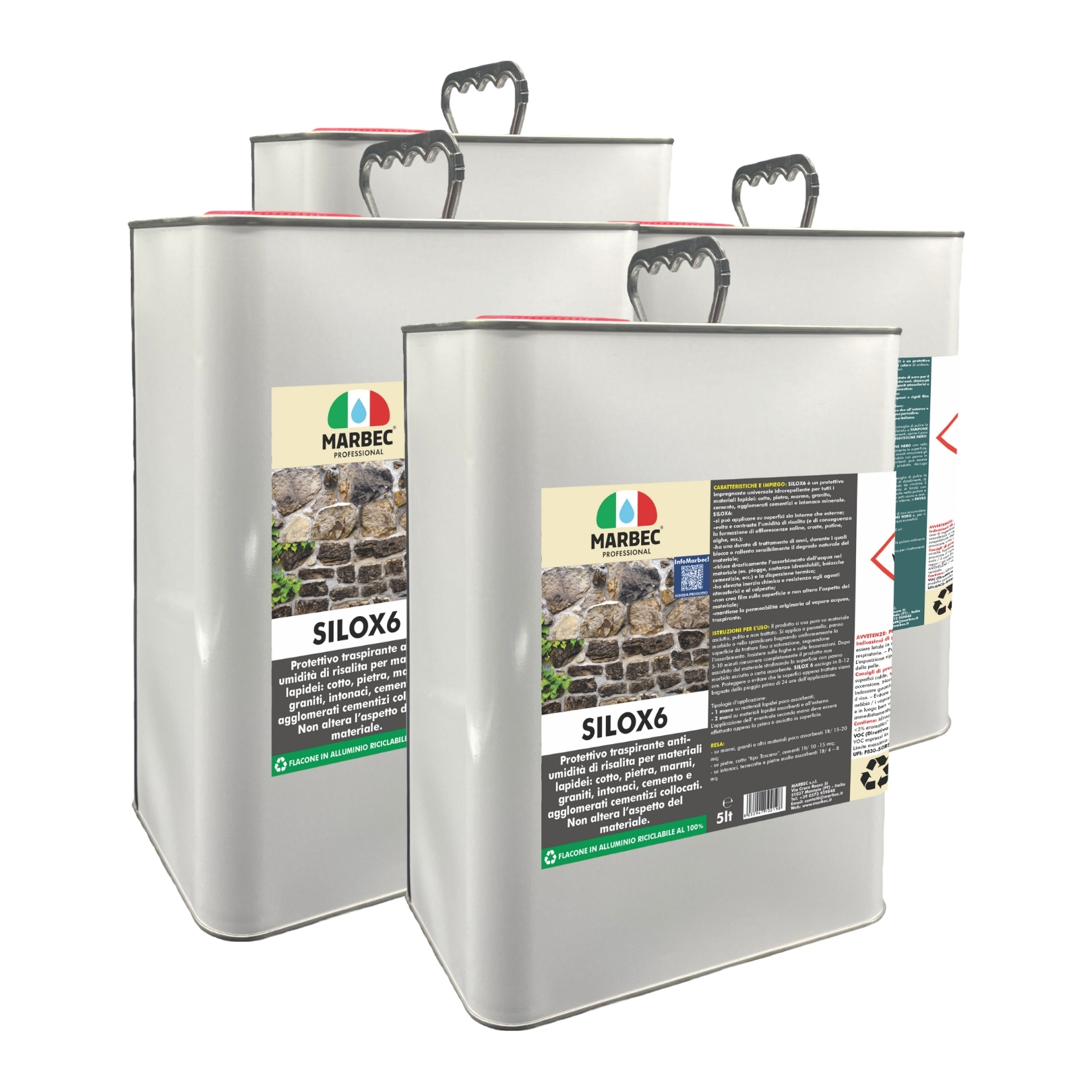Silox 6 - 5lt x 4pezzi