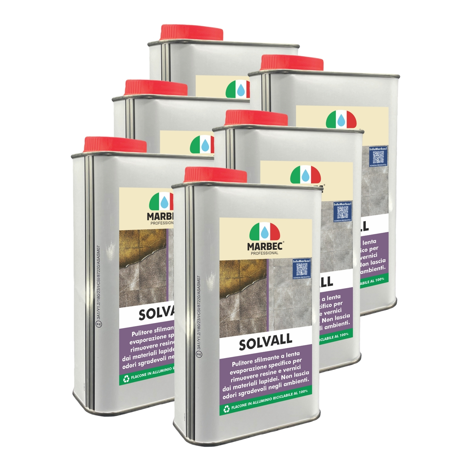 Solvall - 1lt x 6pezzi