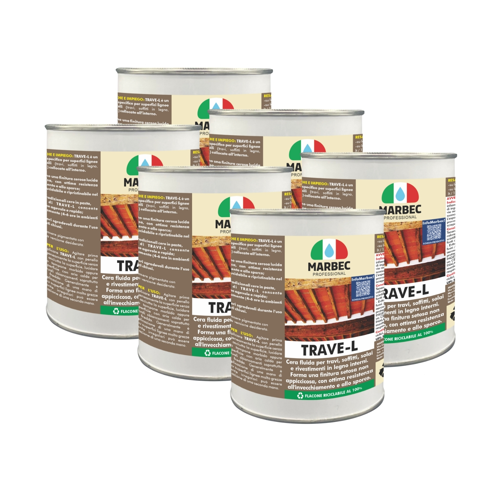 Trave-l - 1lt x 6pezzi