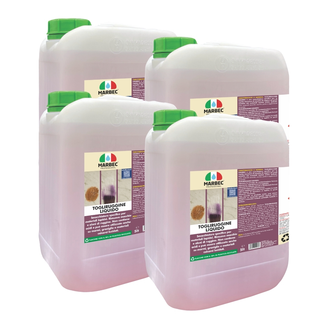 Togliruggine Liquido - 5lt x 4pezzi