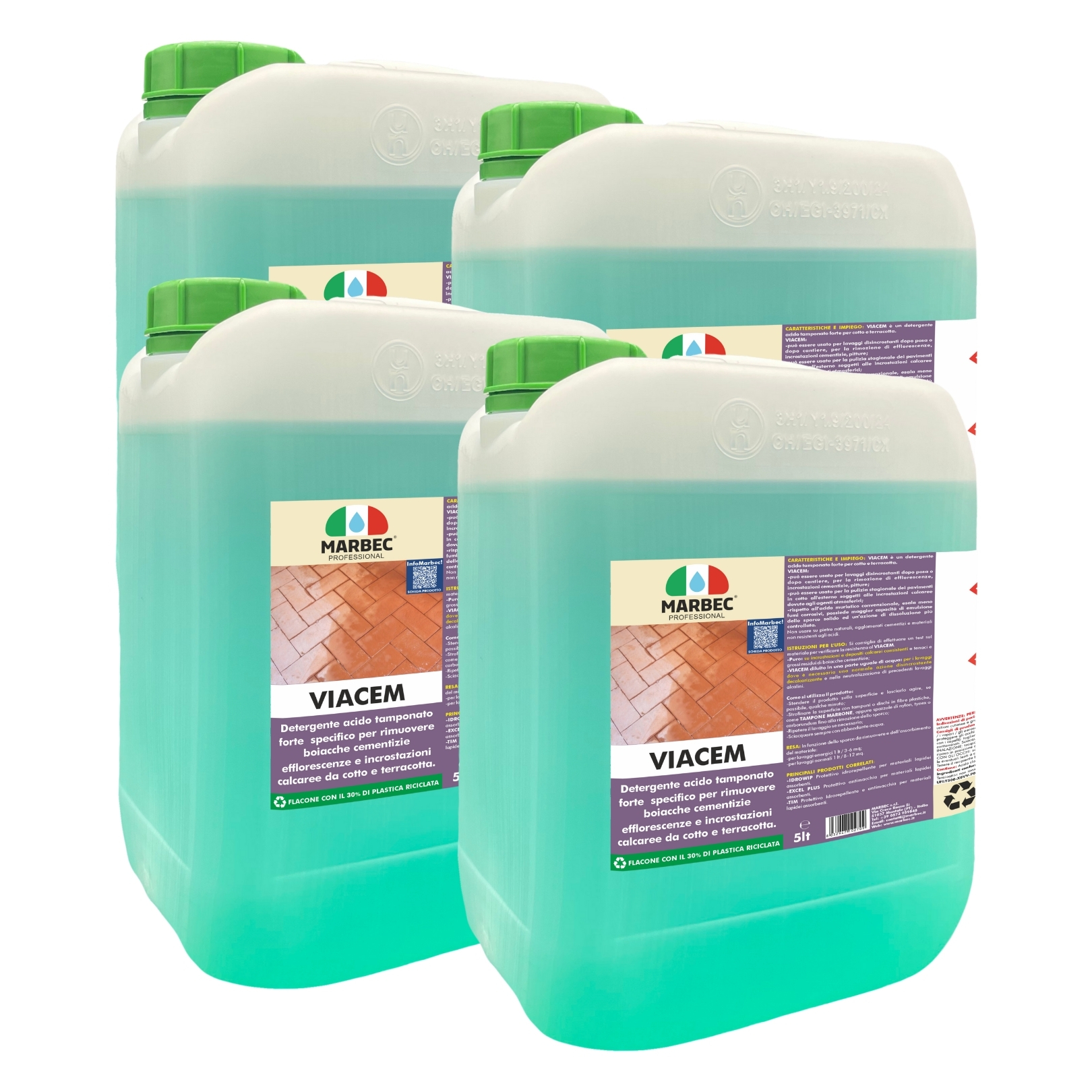 Viacem® - 5lt x 4pezzi