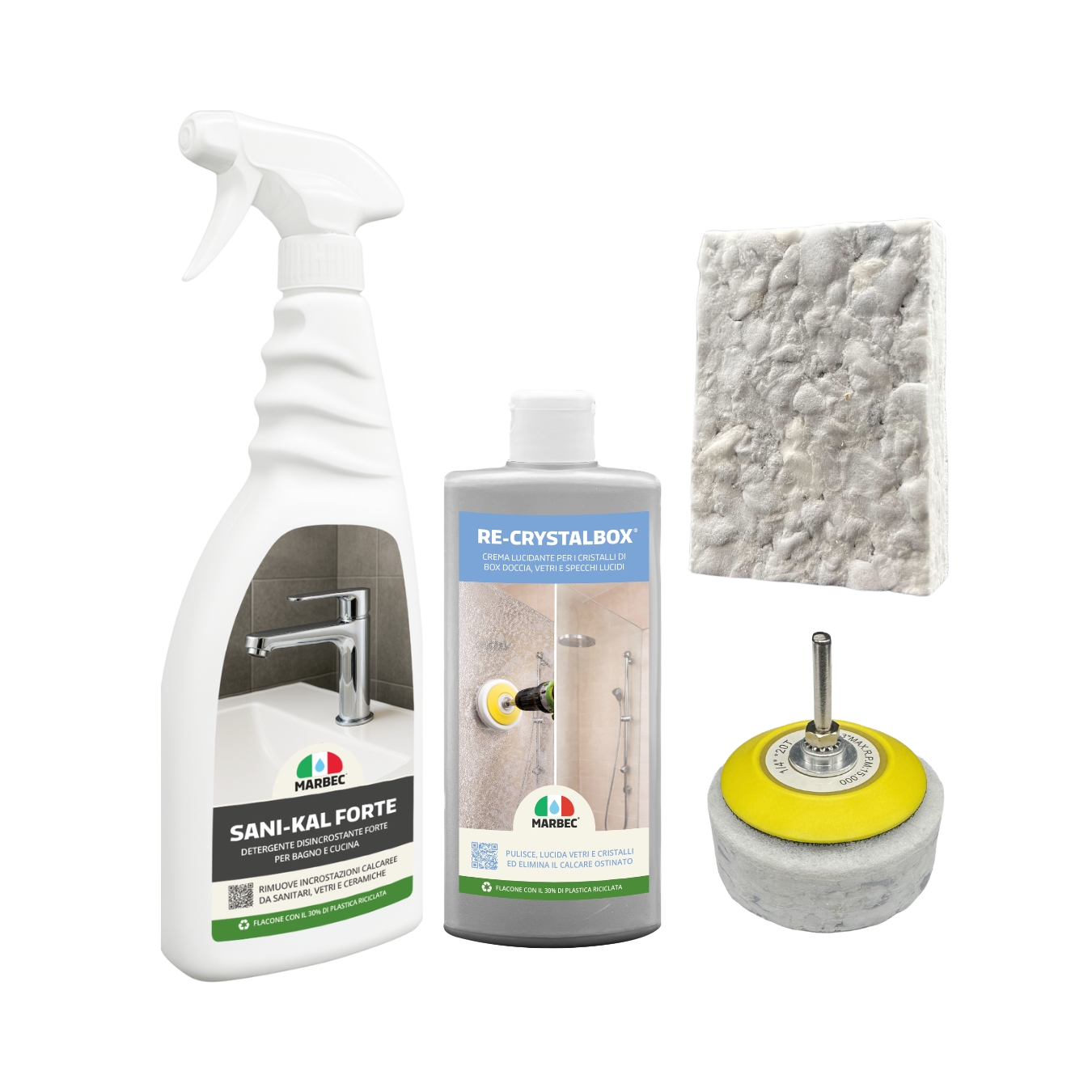 Kit Cristalli Doccia