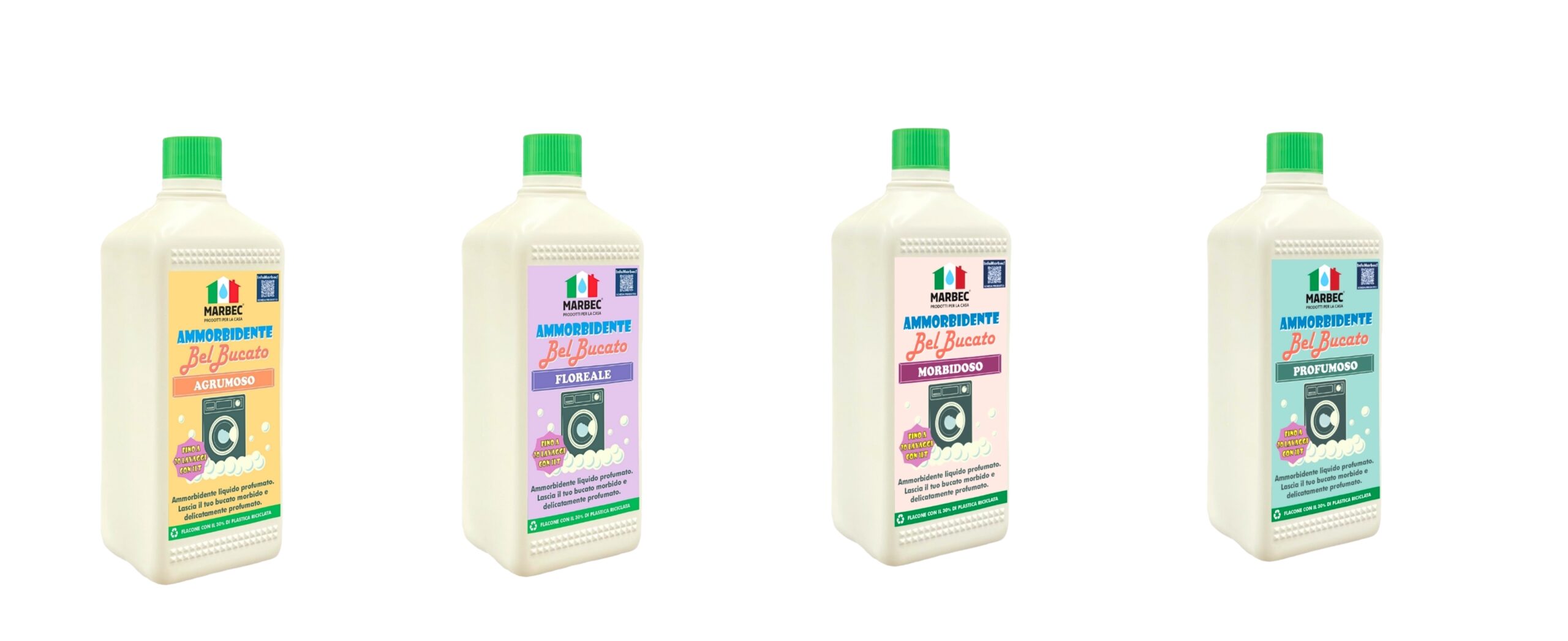 linea belbucato detersivi e ammorbidenti