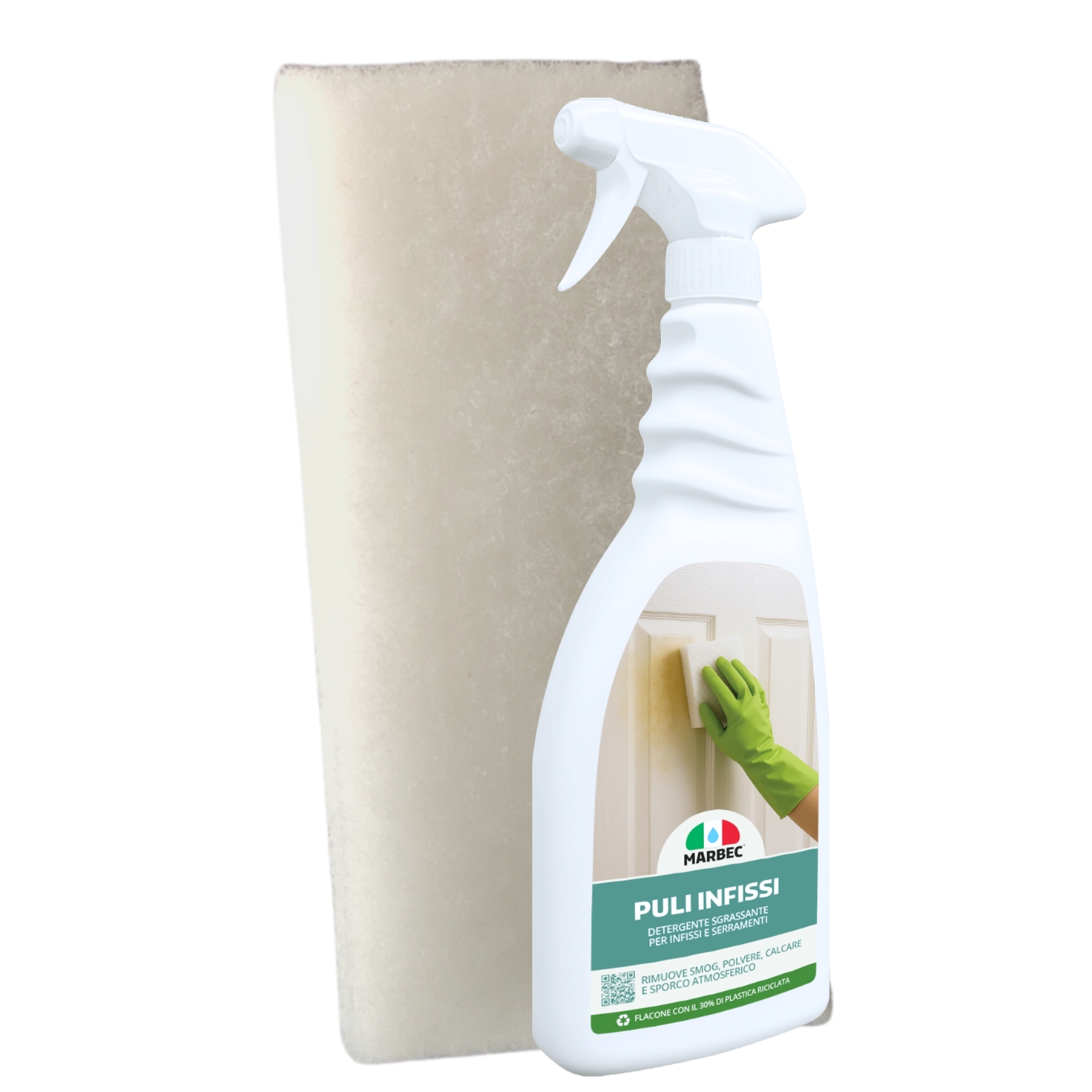 Puli Infissi - 750ml + Tampone